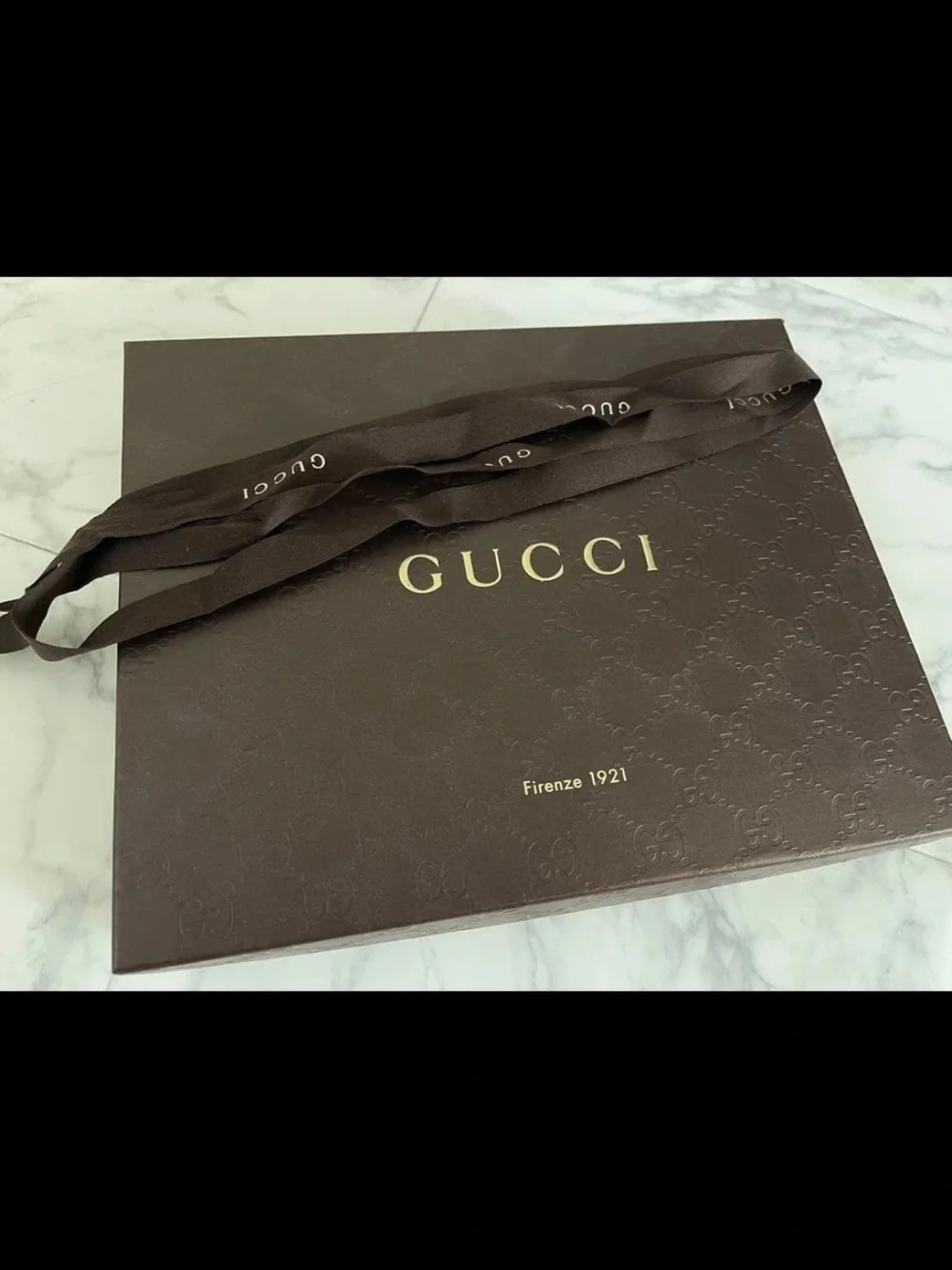 Gucci Black Floral Zip Clutch